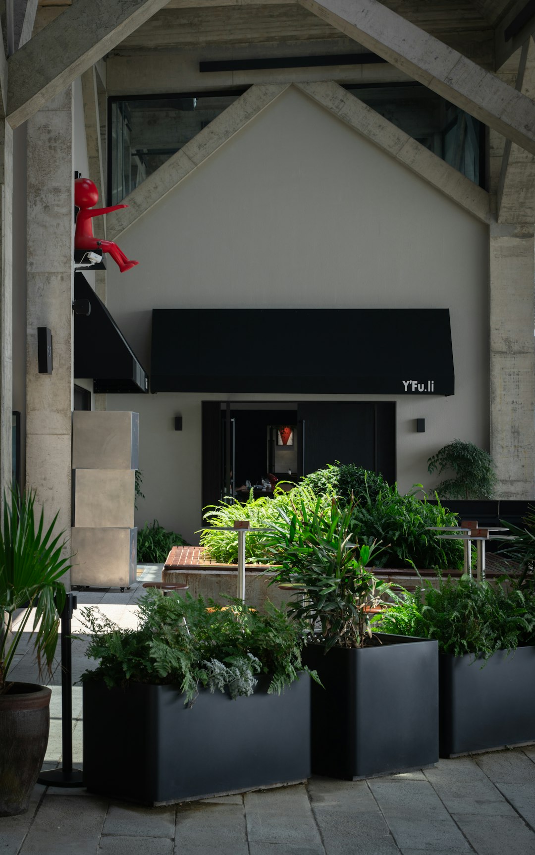 Entrada de la mueblería